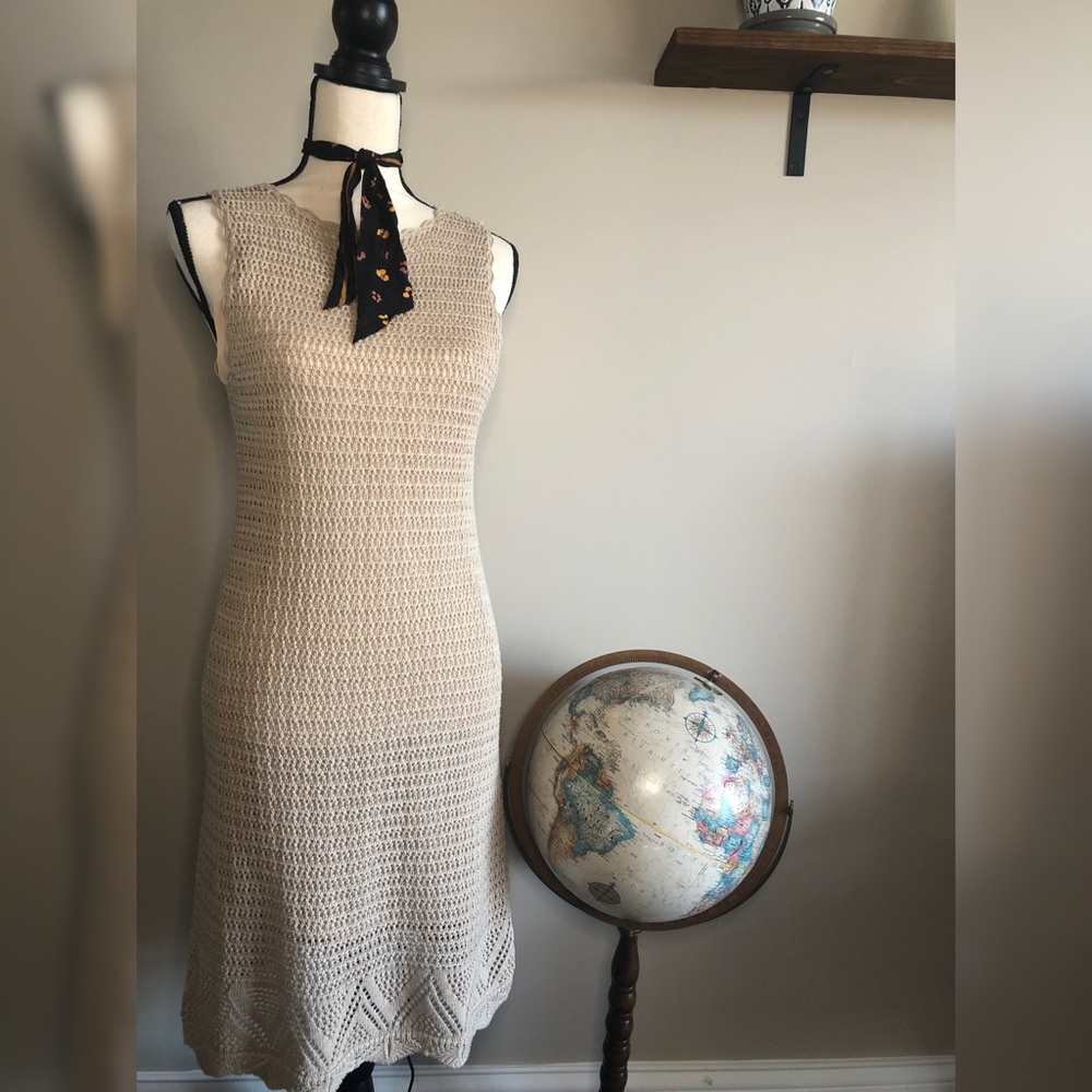 Francesca’s Blue Rain | Crochet Dress